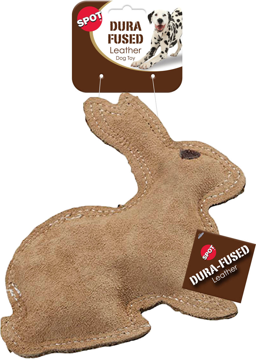 Spot Dura-Fused Leather Rabbit, Tan, 7.5 in - Canvas