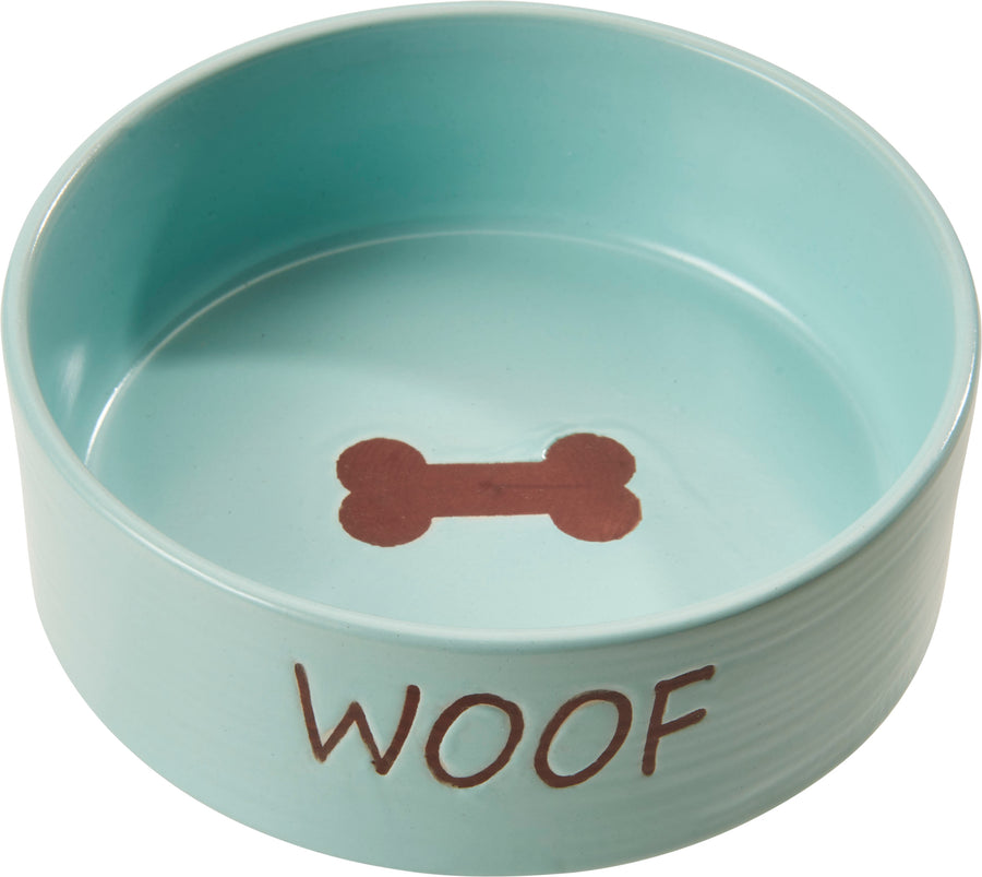 Spot Portofino Dog Dish, Sky Blue, 5 in - Ceramic Dishes