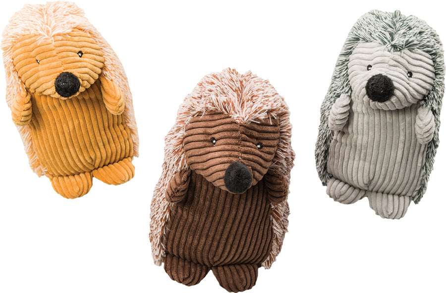 Spot Plush Corduroy Hedgehog, Assorted, 8 in