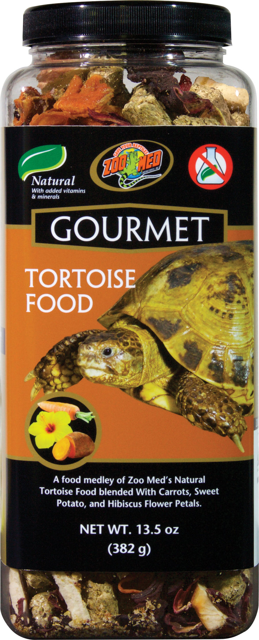 Zoo Med Gourmet Tortoise Food, 13.5 oz - Turtle/Tortoise