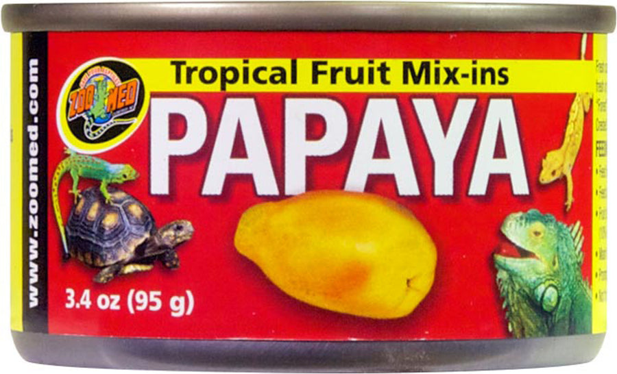 Zoo Med Tropical Fruit Mix-Ins, Papaya, 3.4 oz - General