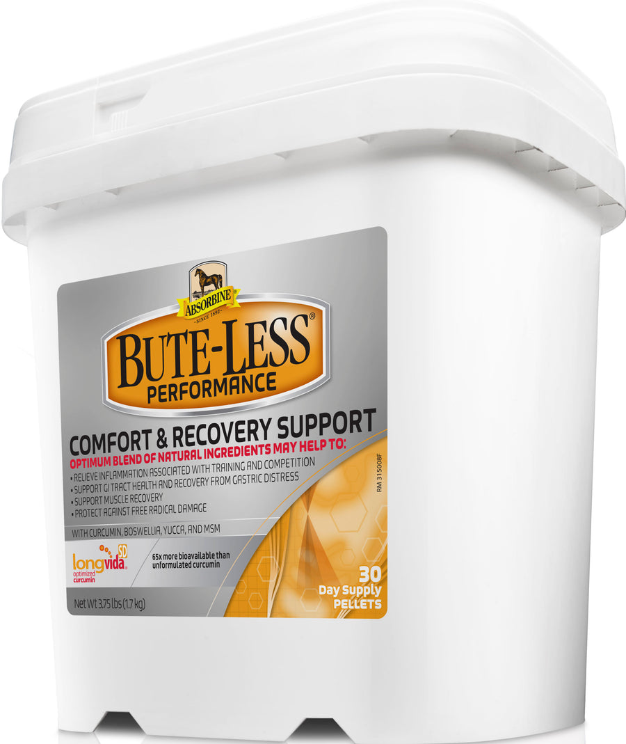 Absorbine Bute-Less Performance Pellets Tub, 3.7 lb-30 Day - Pain/Inflammation