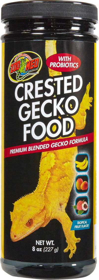 Zoo Med Crested Gecko Food Premium Blended Formula, Fruit Punch, 8 oz - General