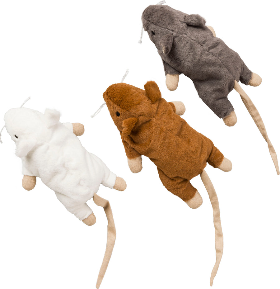 Spot Super Mouse Sam W/Catnip, Assorted, 11 in