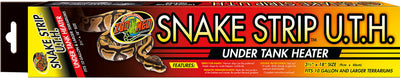 Zoo Med Snake Strip Under Tank Heater, Black, 10 gal-3.5x18 - Undertank