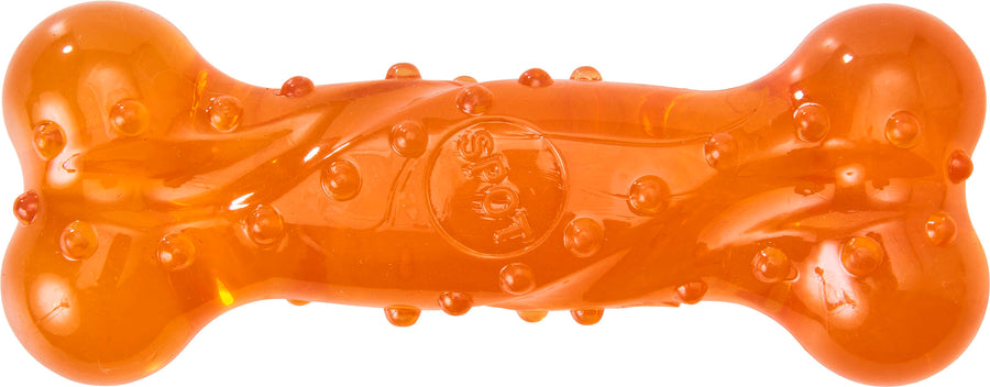 Spot Play Strong Scent-Sations Bone, Peanut Butter, 5 in - Rubber