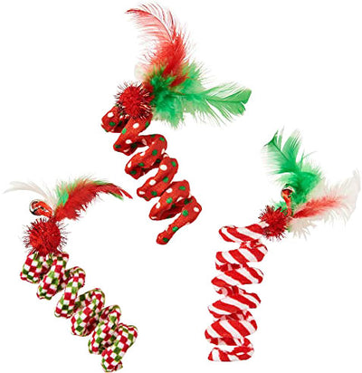 Spot Holiday Spring Cat Toys Assortment, Assorted, 12 pc - Chrismas