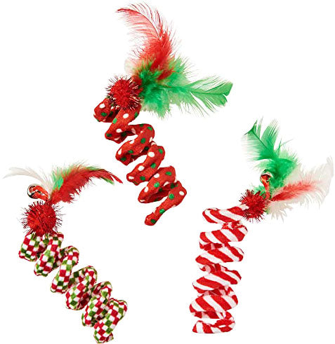 Spot Holiday Spring Cat Toys Assortment, Assorted, 12 pc - Chrismas