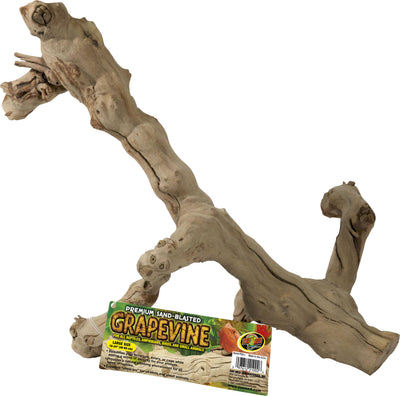 Zoo Med Premium Sand Blasted Grapevine, LG - Wood/Vines