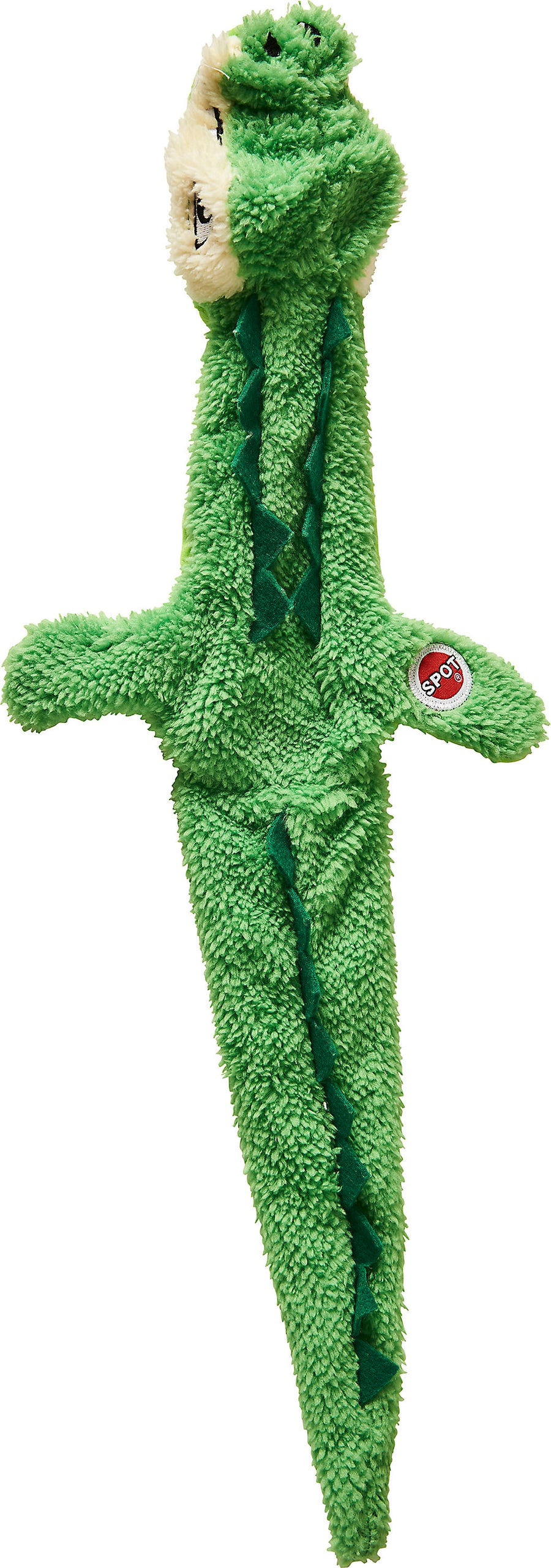Spot Love the Earth Crocodile Stuffing Free Dog Toy, 20 in - Plush