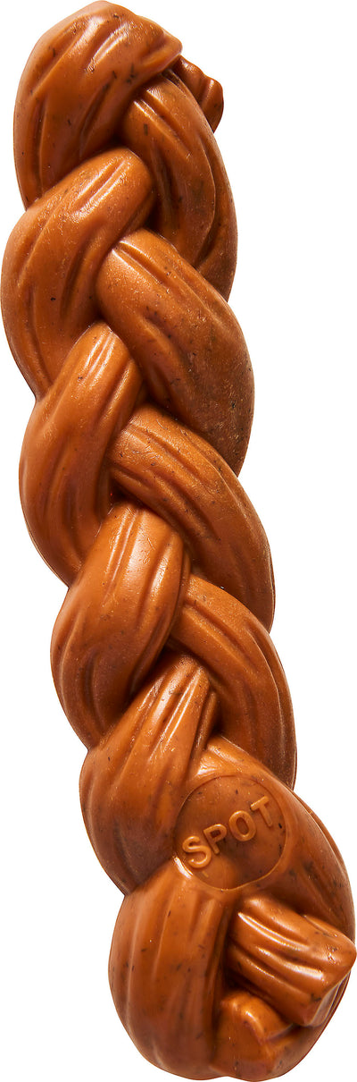 Spot Bambone Braided Stick, Hickory, 7.25 in - Hard Plastic