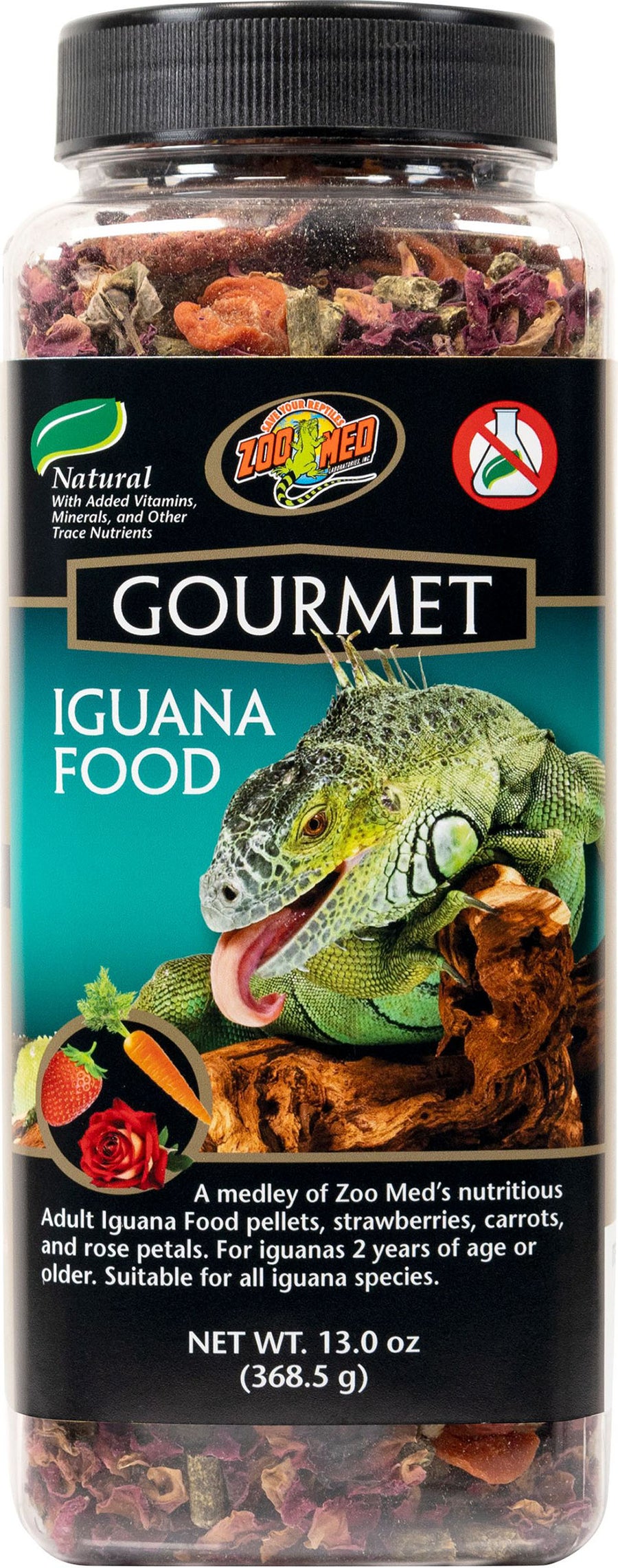 Zoo Med Gourmet Iguana Food, 13 oz - General