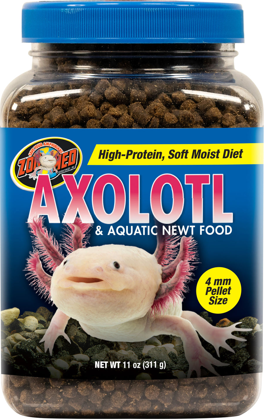 Zoo Med Axolotl & Aquatic Newt Food, 11 oz - General