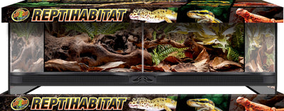 Zoo Med Reptihabitat Double Door Terrarium, 32 gal-36x18x12 in - Glass