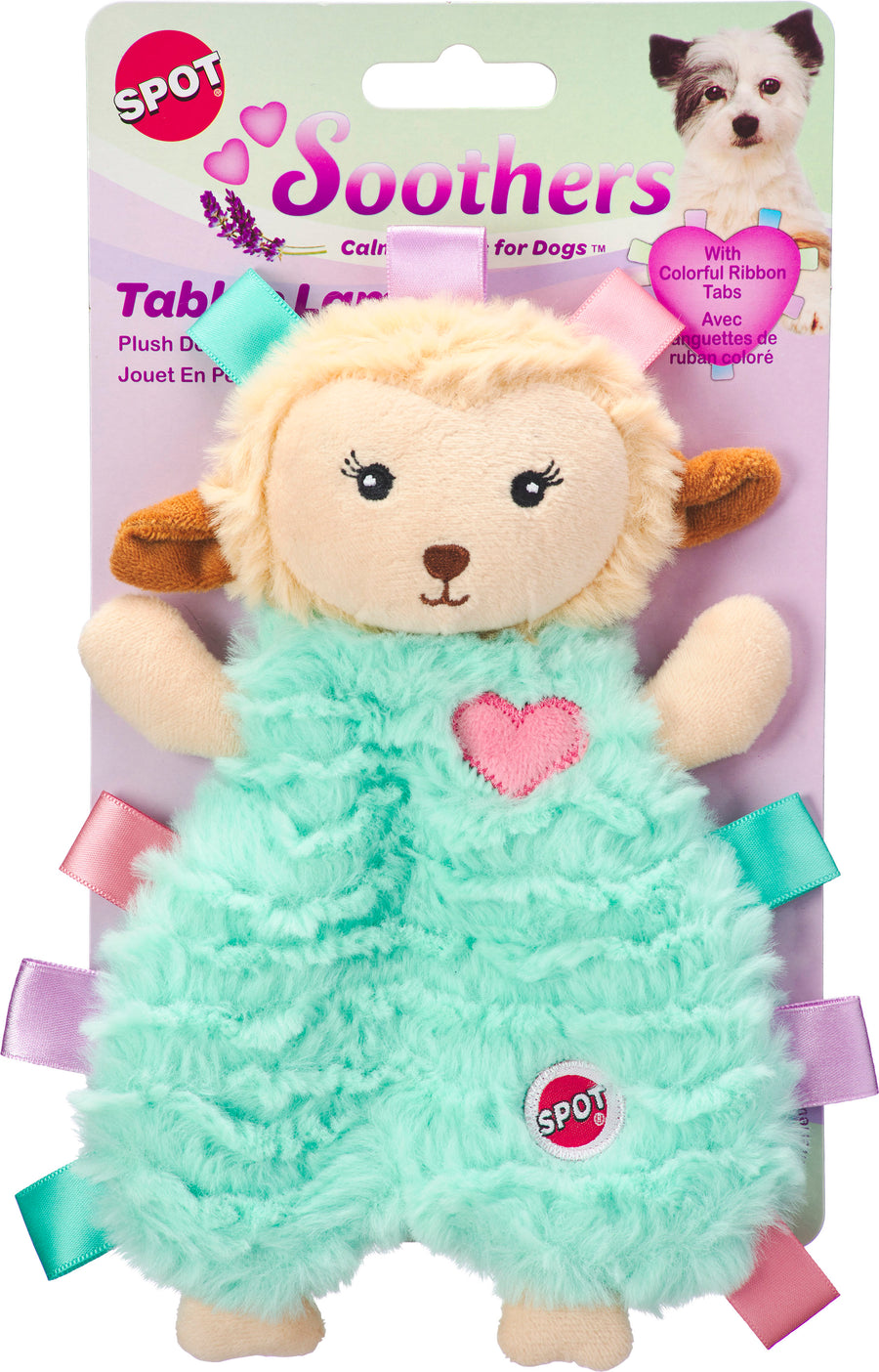 Spot Soothers Tabbie Lambie, Assorted, 12 in - Plush