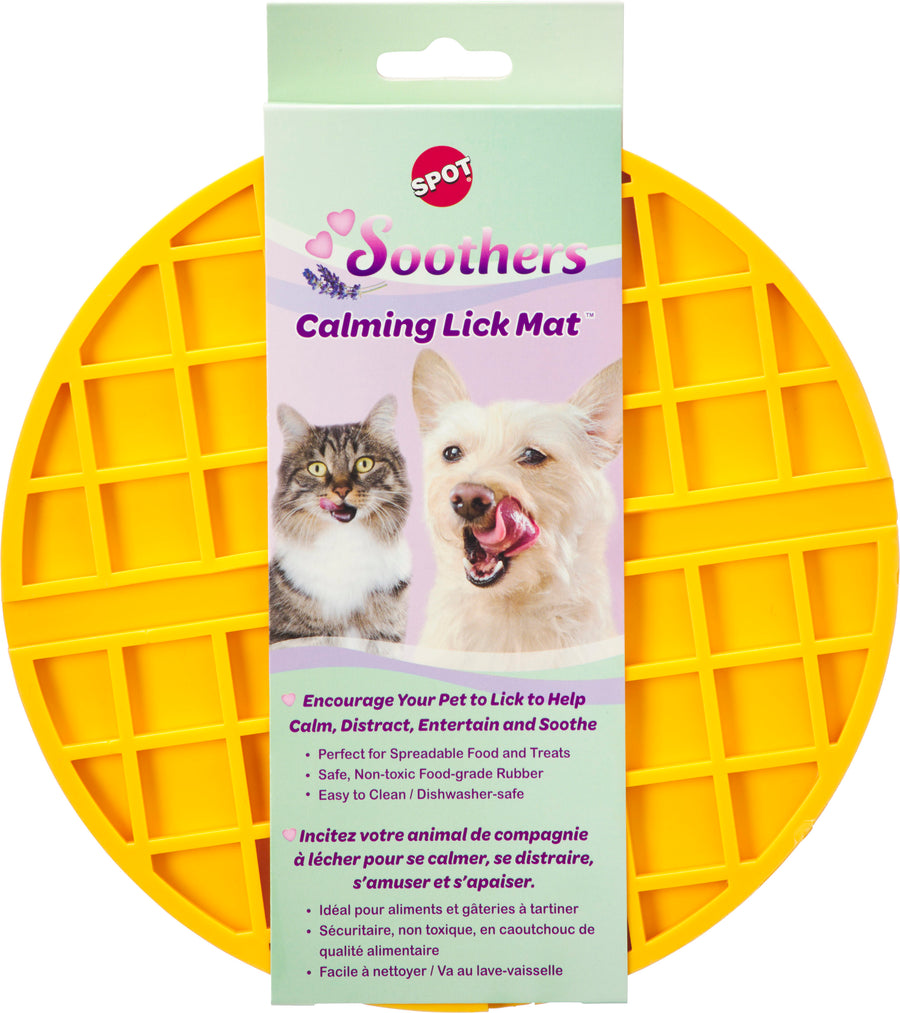 Spot Lick Mat Belgian Waffle, 9.75 in - Specialty Feeders