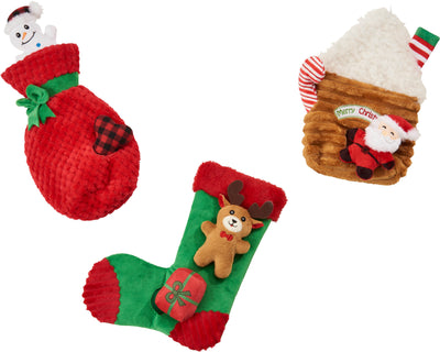 Spot Holiday Crinkler Puzzle Toys Assorted, Assorted, 11 in - Christmas