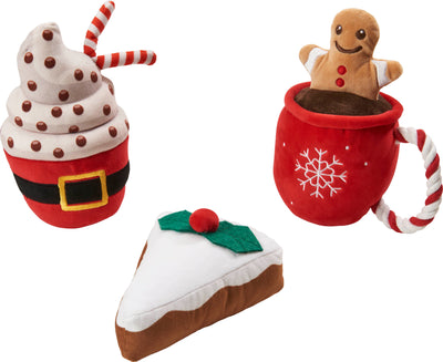 Spot Holiday Yummies Dog Toys, Assorted, 6 in - Christmas