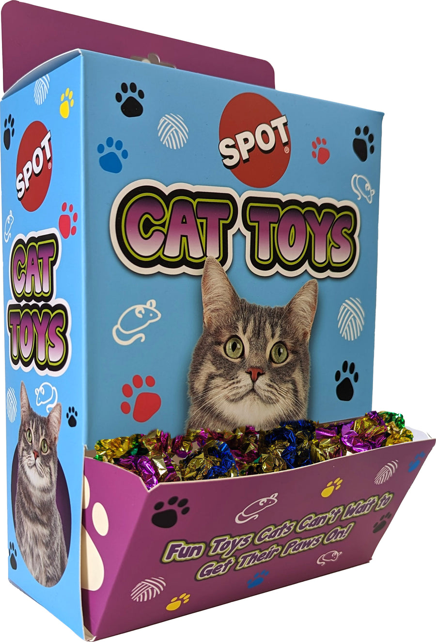 Spot Mylar Balls Bulk Box, 48 pc - Displays