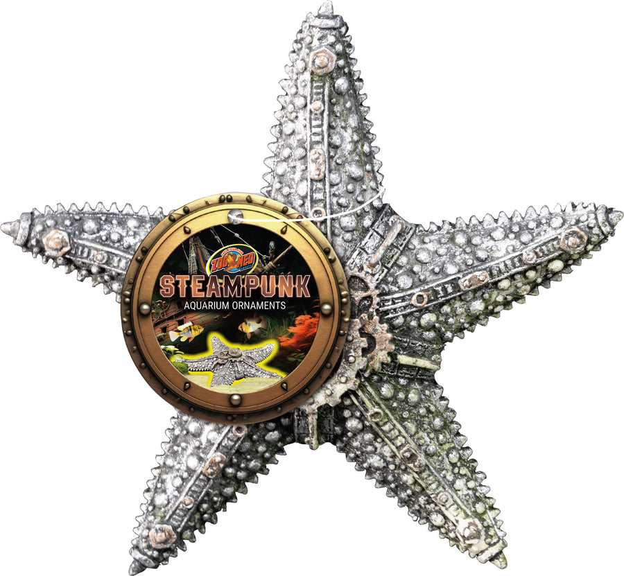 Zoo Med Steampunk Aquarium Ornament, Starfish - Resin