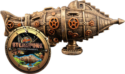 Zoo Med Steampunk Aquarium Ornament, Submarine - Resin