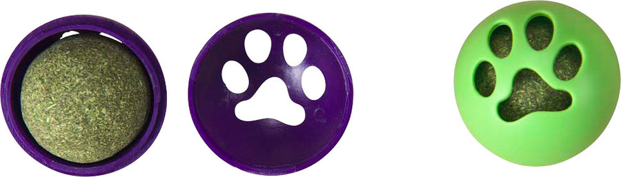 Spot Catnip Roller Ball Cat Toy, 2 pk