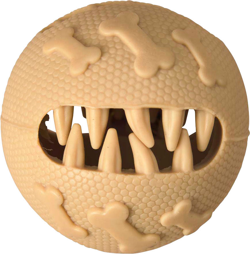 Spot Love the Earth Natural Rubber Treat Ball Dog Toy, 3 in