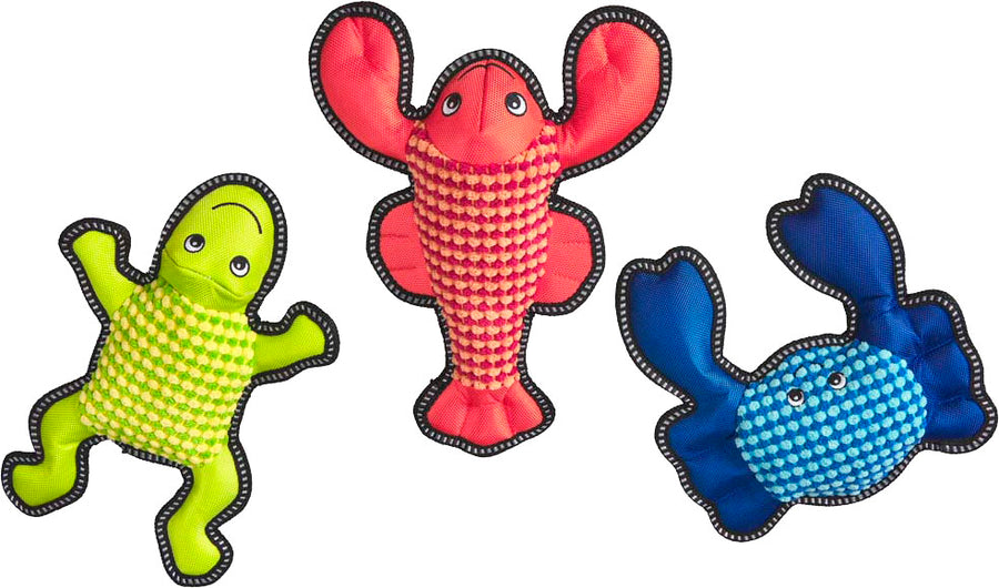 Spot Dura-Fuse Sea Creature Dog Toy, Assorted, 10 in - Canvas