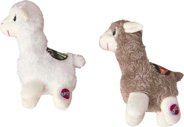 Spot Lil Spots Yo Lama Dog Toy, 5.5 in-2 pk - Plush