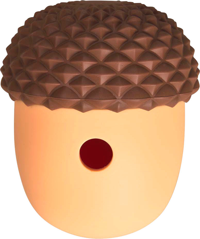 Spot Treat Tumbler Acorn Dog Toy, 5 in - Rubber