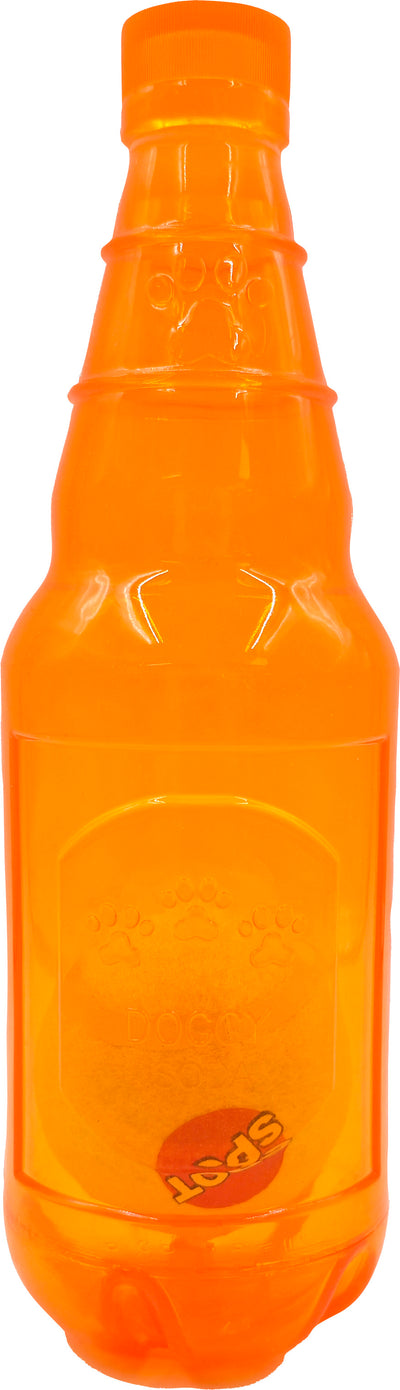 Spot Ball in a Bottle Soda Dog Toy - Rubber