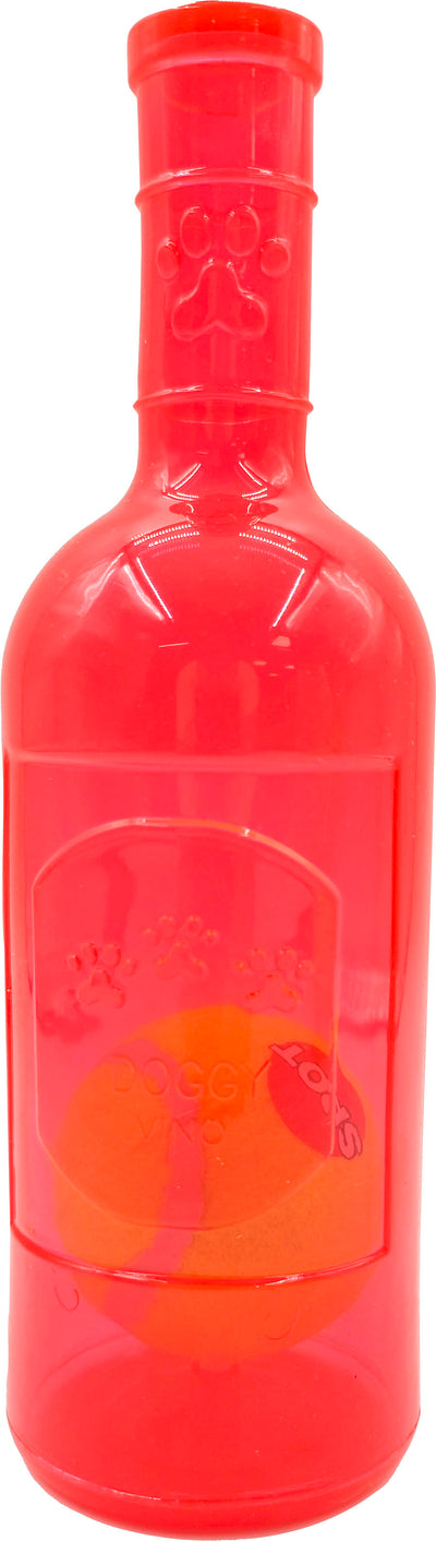 Spot Ball in a Bottle Vino Dog Toy - Rubber