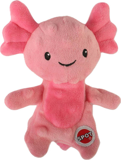 Spot Axolotl Stuffing Free Plush Dog Toy, Assorted, 6 in