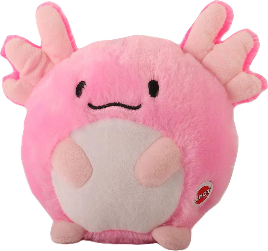 Spot Axolotl Plush Butterball Dog Toy, Assorted, 7 in