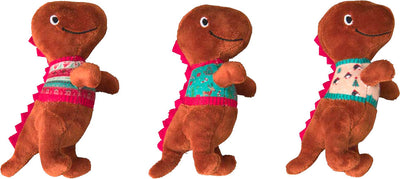 Spot Holiday Dinosaurs Cat Toy, Assorted, 6 in - Chrismas