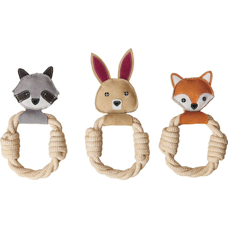 Spot Dura-Fused Color Leather Forest Rings, Assorted, 14 in - Canvas