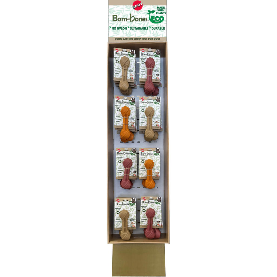 Spot Bambone Eco Knot Power Wing, Assorted, 32 pc - Hard Plastic