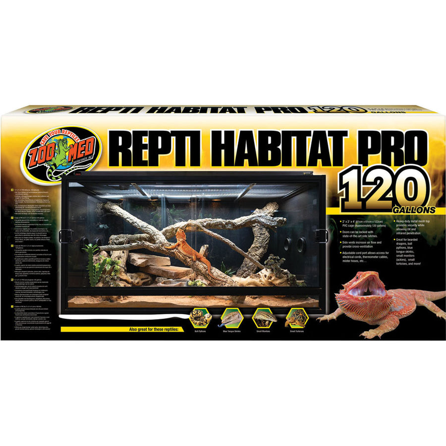 Zoo Med Repti Habitat Pro 120, 120 gal - 24x24x48 - Plastic