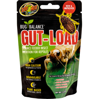 Zoo Med Bug Balance Gut-Load, 2 oz - Cricket