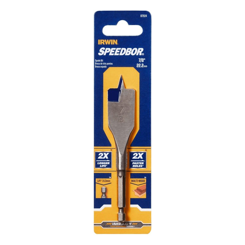 Irwin SPEEDBOR 87914 Spade Drill Bit