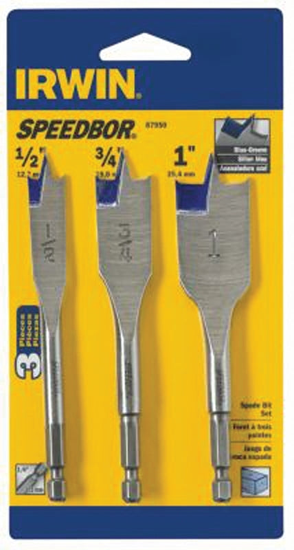 Irwin 87950 Spade Bit Set