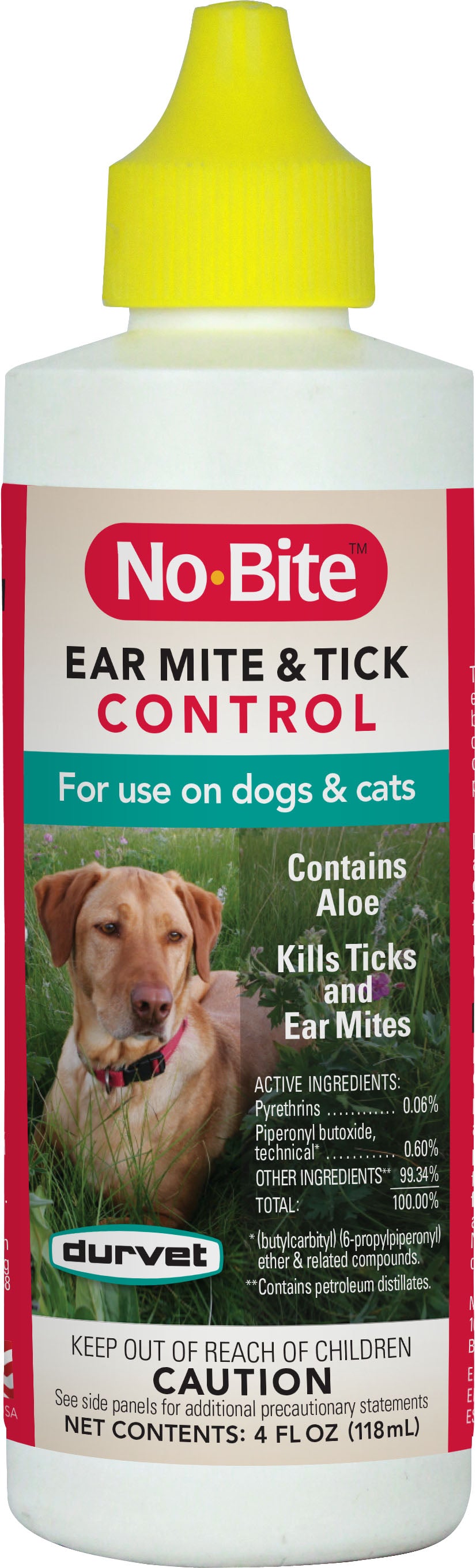 No-Bite Ear Mite & Tick Control, 4 oz - Ear Care