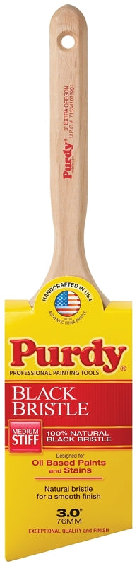 Purdy Black Bristle Extra Oregon 144116030 Angular Trim Brush