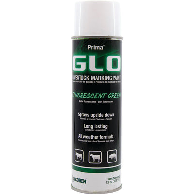 Ideal Prima Spray on Animal Marking Dye, Green, 13 oz - Ob Tools and Pullers