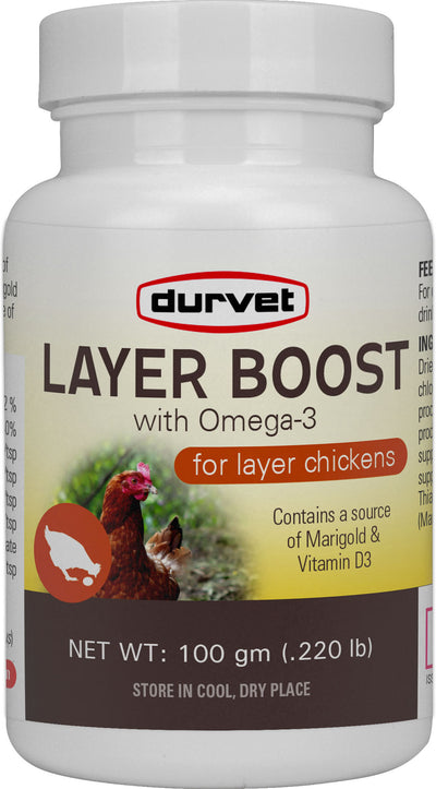 Durvet Layer Boost for Layer Chickens, 100 gm - Electrolytes