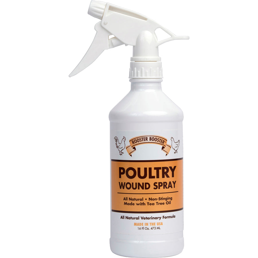 Rooster Booster Natural Poultry Skin Healing Spray, 16 oz - First Aid & Wound Care