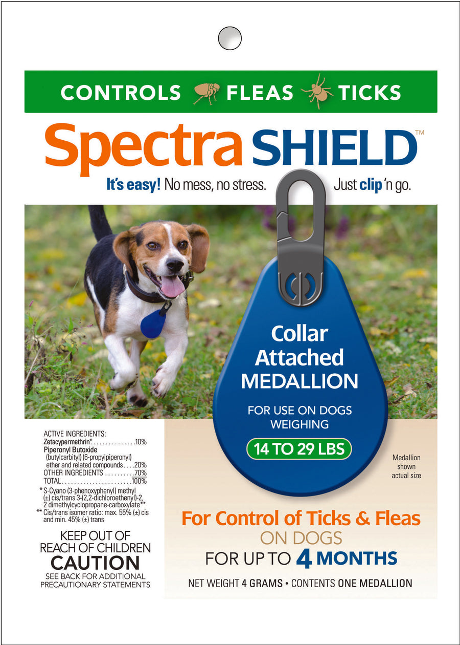 Spectra Shield Medallion for Dogs, 14-29 lb - Collars