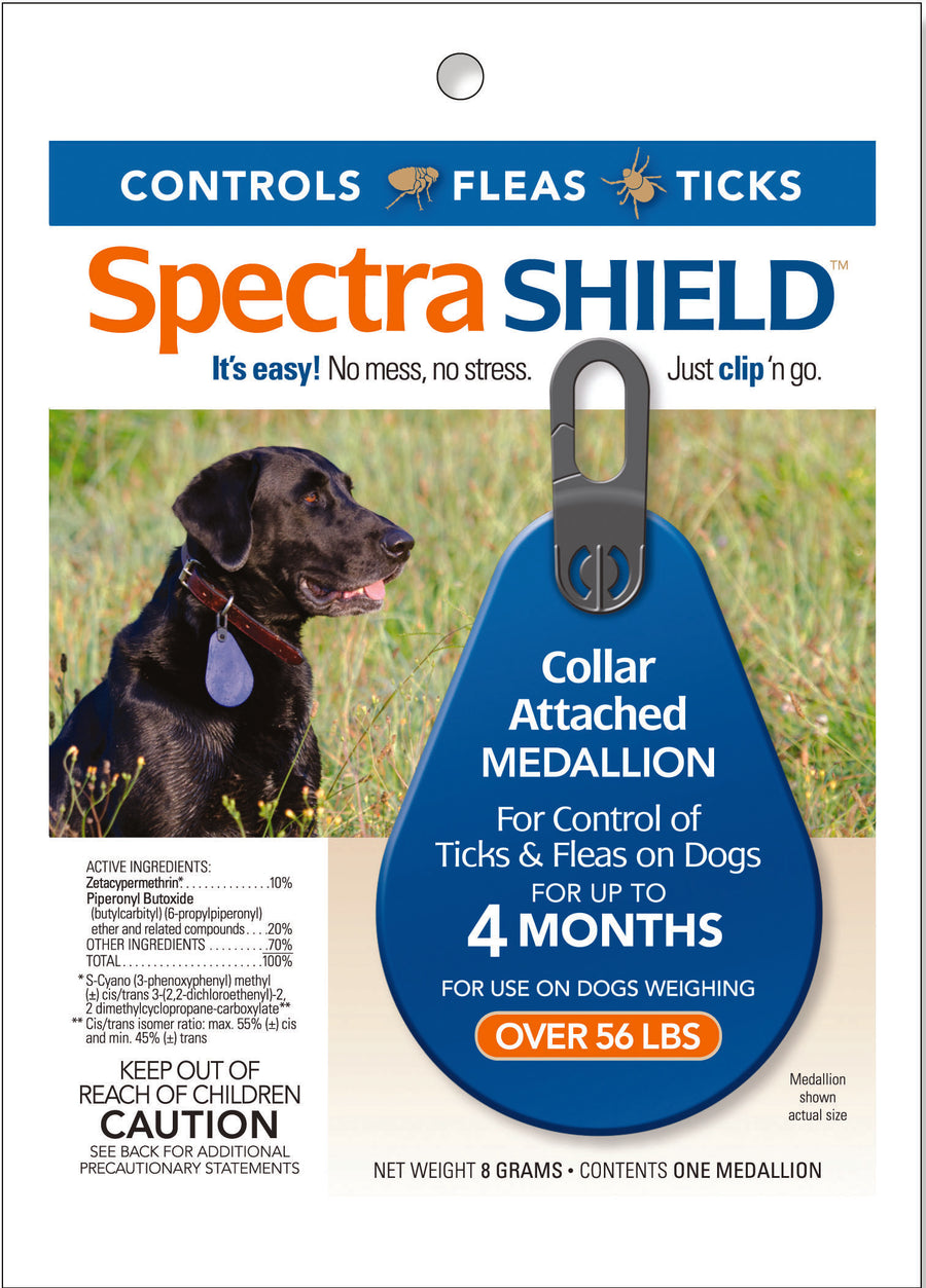 Spectra Shield Medallion for Dogs, > 56 lb - Collars
