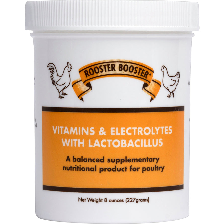 Rooster Booster Vitamins & Electrolytes W/Lacto, 8 oz