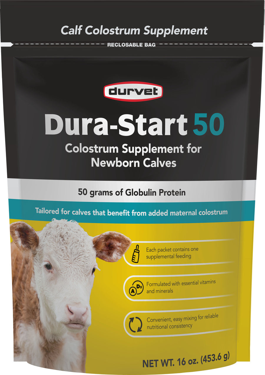 Durvet Dura-Start 50 Dry Colostrum, 400 gm - Colostrums